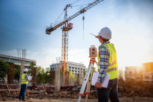 Construction staking services