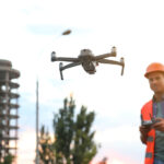 Using drones in land surveying services